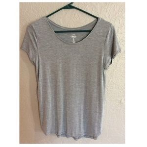 Gap Luxe Soft Gray T-Shirt